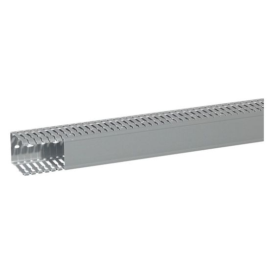 Legrand Verdrahtungskanal Transcab 6/6.5, 60x80x2000mm, PVC, Grau, 636113