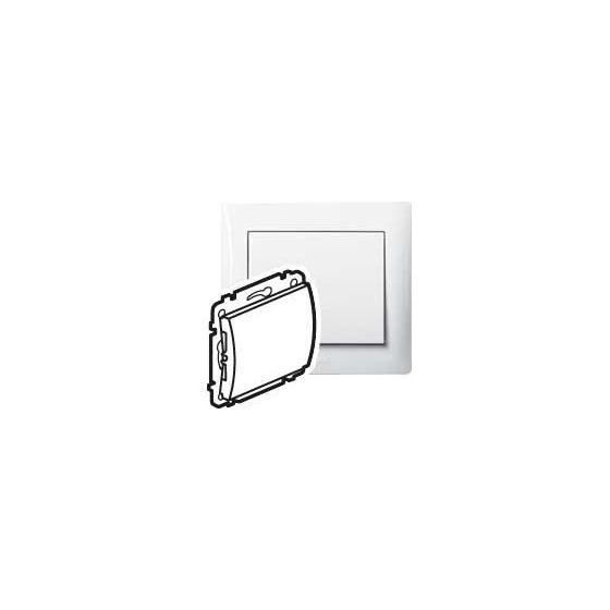 Legrand Blindabdeckung Galea, 64x54mm, Kunststoff, Ultraweiß, 777078