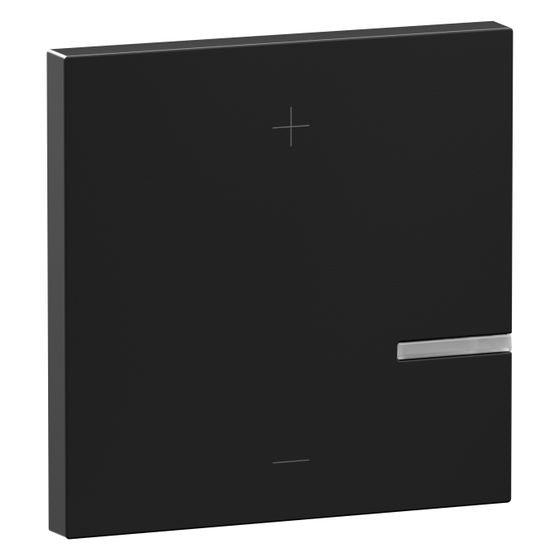 Legrand Wippe SEANO für Tastdimmer, mit Kontrollfenster, Kunststoff, Schwarz lackiert, 765341