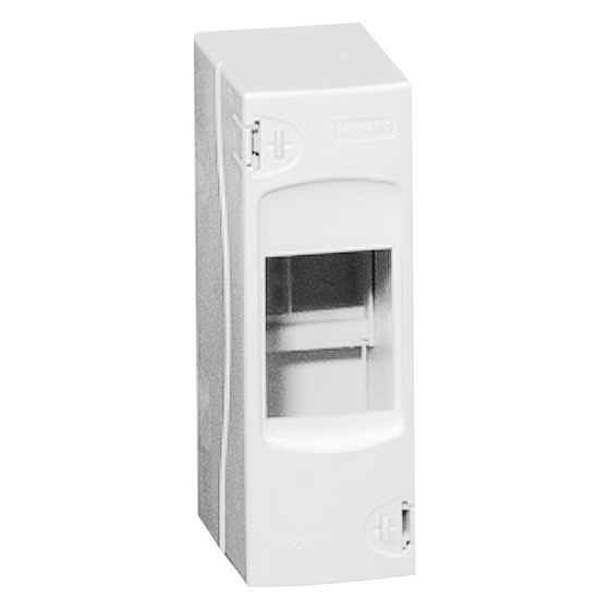 Legrand Aufputz-Kleinverteiler Ekinoxe, 2 Module, IP30, 140x50x72mm, Signalweiß, 001302