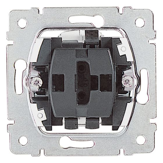 Legrand Wipptaster-Einsatz Wechselkontakt, Unterputz, 250V 10A, Kunststoff, Grau, 775816