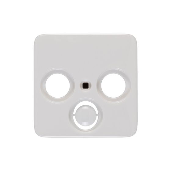 Legrand Abdeckung Antennen-Steckdose Creo, Zentralplatte, Kunststoff, Ultraweiß, 776282