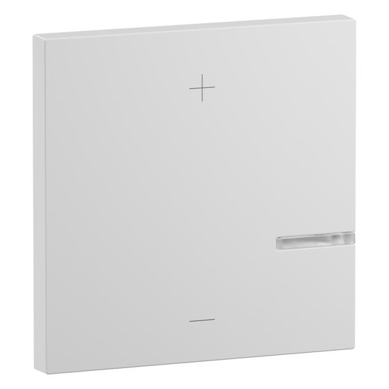 Legrand Wippe SEANO für Tastdimmer, 2-Leiter-Ausführung, 56x56x6mm, Thermoplast, Ultraweiß, 765141