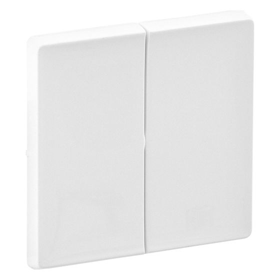 Legrand Serienwippe Valena Life, zweiteilige Wippe, Thermoplast, Ultraweiß, 755020