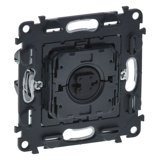 Legrand Rollladen-/Jalousieschalter Valena In'Matic, 6A, 250V, Unterputz, Grau, 752029