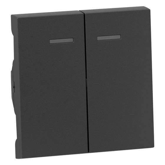Legrand Serienwippe SEANO für beleuchtete Schalter, 56x55,6x8,2mm, Thermoplast, Anthrazit, 765409