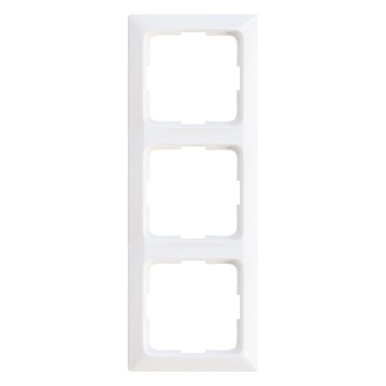 Legrand Abdeckrahmen Creo 3-fach, 82x224x10mm, Kunststoff, Ultraweiß, 776203