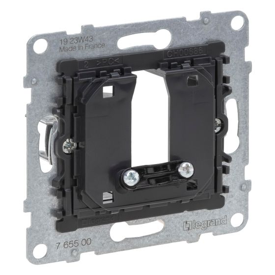 Legrand Kabelauslass-Einsatz SEANO, Unterputz, mit Zugentlastung, 12mm, IP20, 765500