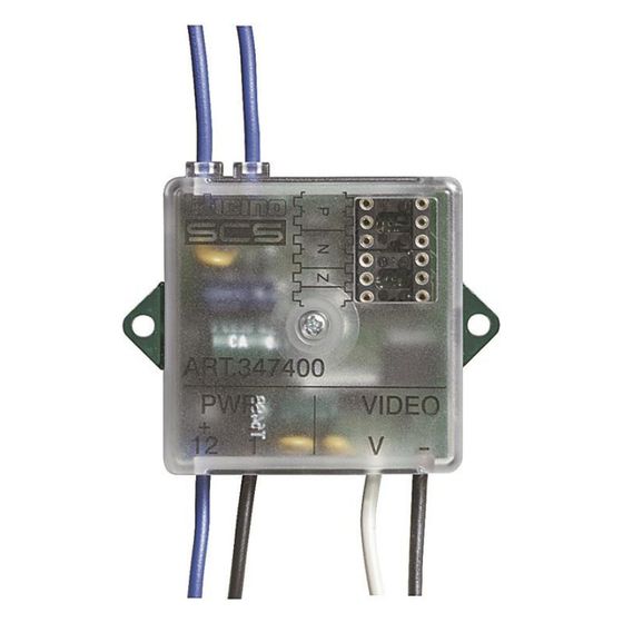 Legrand BTicino Kamera-Interface Koax / 2-Draht, 41x41x19mm, 347400