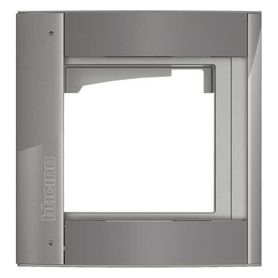 Legrand BTicino Abdeckrahmen mit Modulträger SFERA, 1 Modul, Aufputz, 144x138x15mm, Allstreet, 350213