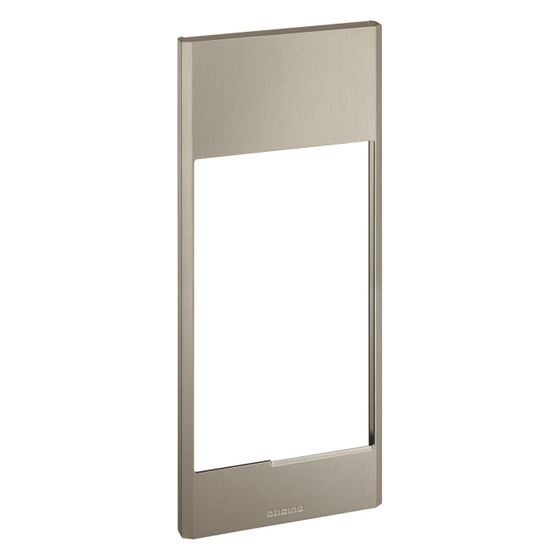 Legrand Bticino Abdeckrahmen Linea 5000, 365x139x16mm, Aluminium, Titan, 345104