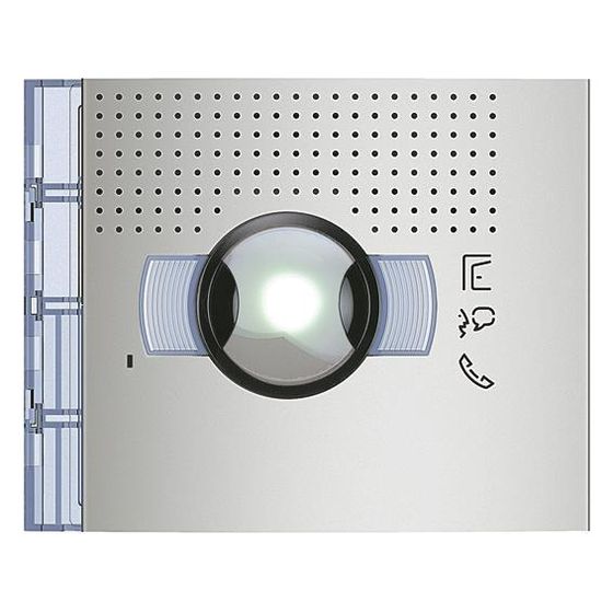 Legrand BTicino Frontblende AV Weitwinkel 351301, IP20, IK07, 114x91x16,6mm, Kunststoff, Aluminium