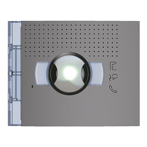 Legrand BTicino Frontblende AV Weitwinkel, IP20, IK07, 114x91x16,6mm, Kunststoff, Anthrazit, 351303