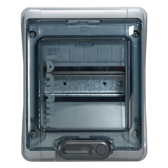 Legrand Feuchtraumverteiler Plexo³ 601976, 1-reihig, 6 Module, IP65, IK09, Kunststoff, Grau