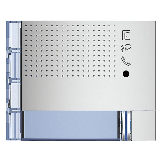 Legrand Abdeckung mit 1 Ruftaste für Lautsprechermodul 351100, 114x91x10mm, Thermoplast, Aluminium, 351111