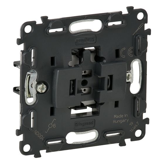 Legrand Wechselschalter Valena In'Matic, 1-polig, 10AX, 250V, Unterputz, 752010