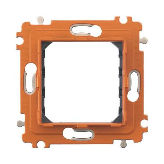 Legrand BTicino Tragring AXOLUTE H4702, 2-modulig, Schraubbefestigung, Kunststoff