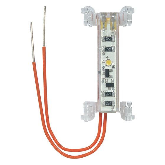 Legrand Niloe LED-Aggregat Kontrollfunktion, 230V, 3mA, 17,25x36,5x9,7mm, Weiß, 665091
