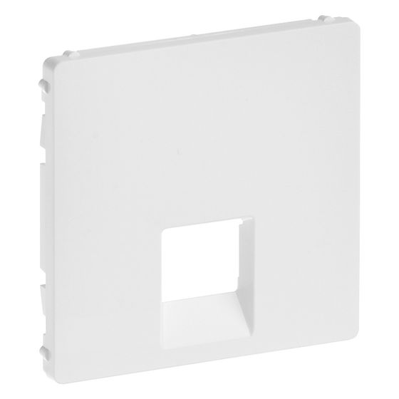 Legrand Abdeckung Valena Life RJ11/RJ45 1-fach, Unterputz, Kunststoff, Ultraweiß, 755410