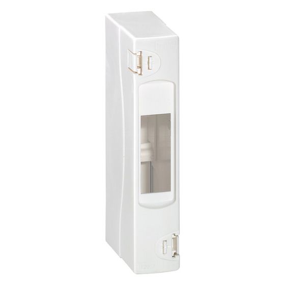 Legrand Aufputz-Kleinverteiler Ekinoxe, IP30, 1 Modul, 140x30x72mm, Kunststoff, Signalweiß, 001301