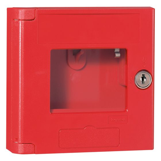 Legrand Schlüsselkasten, IP44, IK07, 125x125x45mm, Kunststoff, Rot, 038054