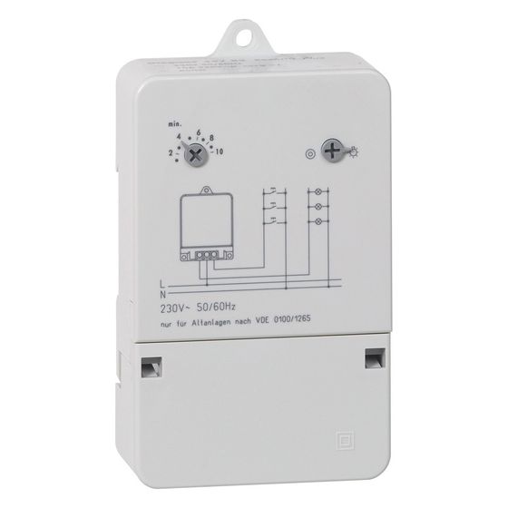 Legrand Treppenlichtzeitschalter Rex600Plus, 230V, 0,5-10min, Aufputz, 112x72mm, 049783
