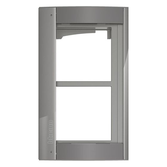 Legrand BTicino Abdeckrahmen mit Modulträger SFERA, 2 Module, Aufputz, 235x138x15mm, Allstreet, 350223