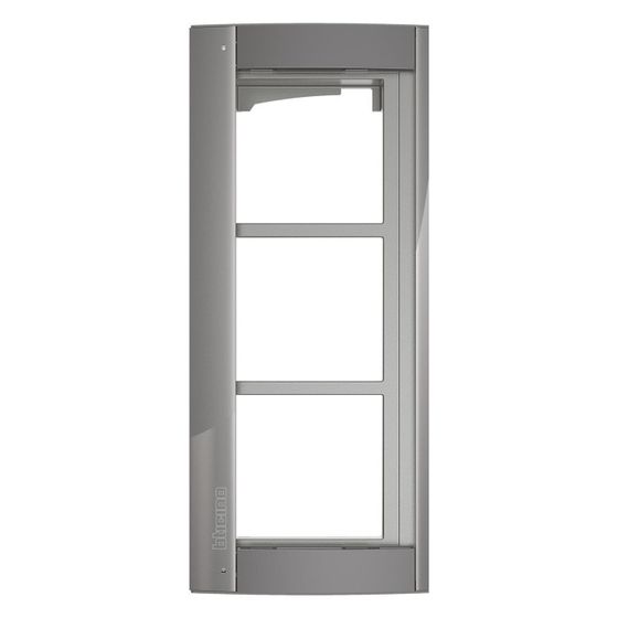 Legrand BTicino Abdeckrahmen mit Modulträger SFERA, 3 Module, Aufputz, 327x138x15mm, Allstreet, 350233