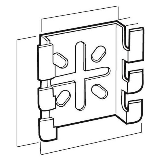 Legrand Cablofil Wandausleger CM 50XL, 1.000 N, 93x19x79mm, Stahl, Sendzimirverzinkt, CM586130