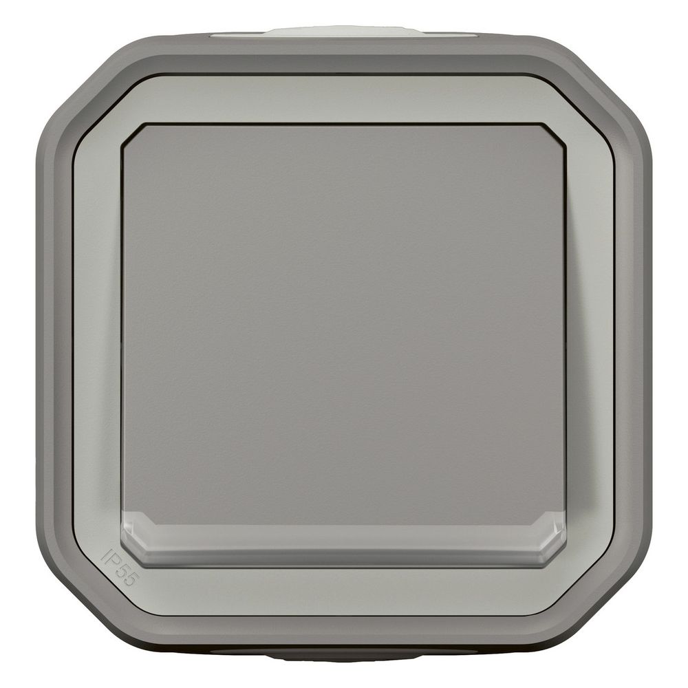 Legrand Kontrollschalter Plexo New, 10AX, IP55, IK08, Kunststoff, Grau, 069712L... LEGRAND-069712L 3414971881808 (Abb. 5)