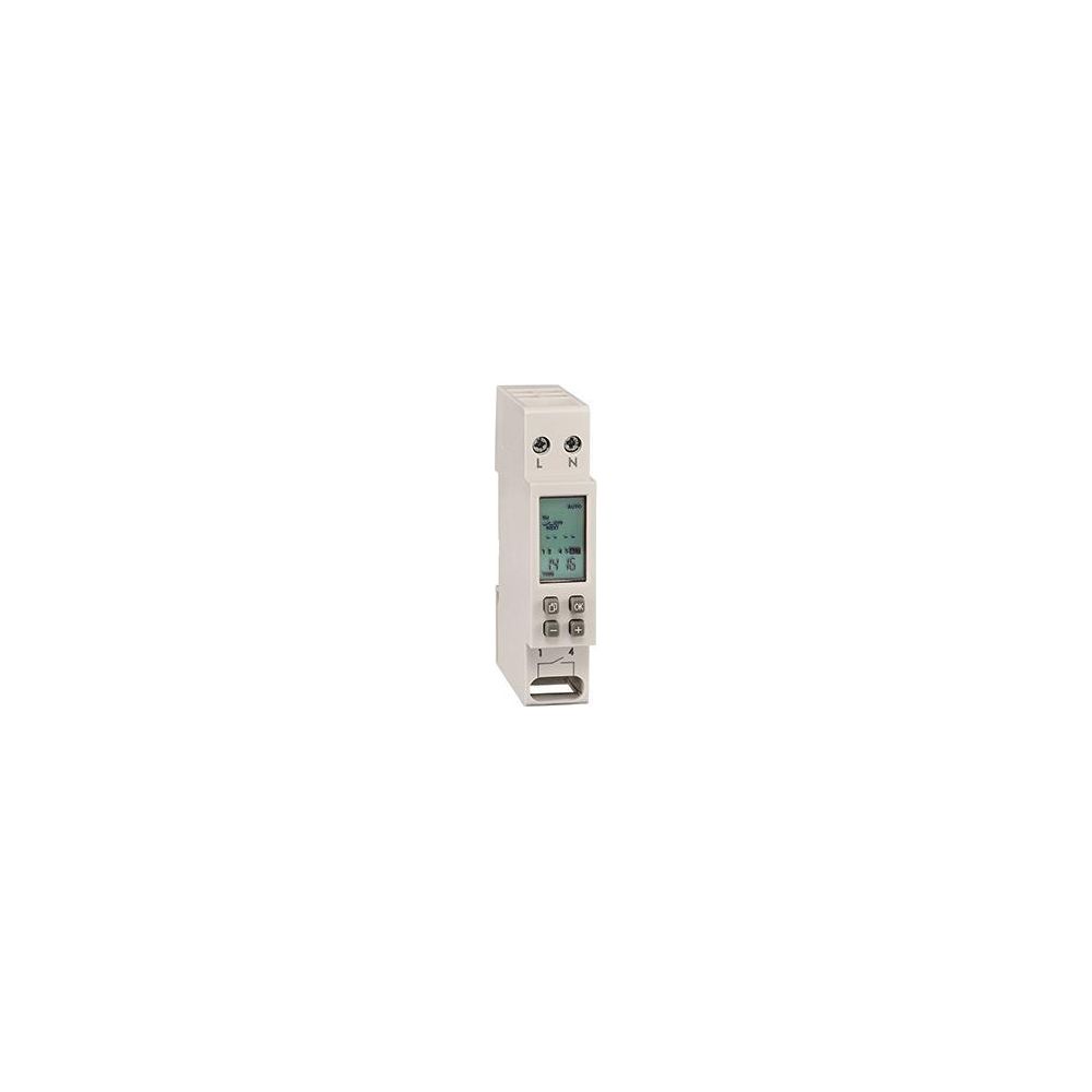 Legrand Wochenzeitschaltuhr MicroRex D11, 1-Kanal, 230V, 1TE, 16A, IP20, 003710... LEGRAND-003710 3414970955814 (Abb. 2)
