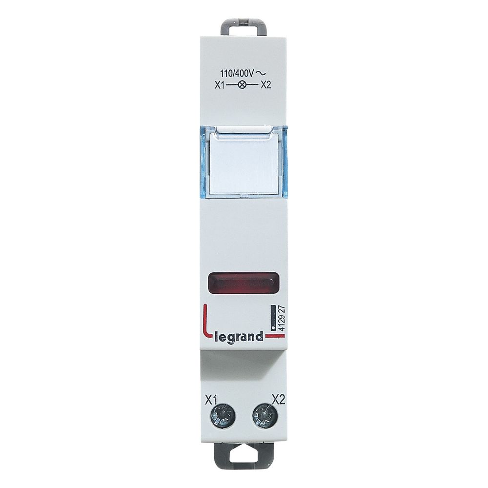 Legrand Meldeleuchte CX3, 1-fach, 110/400V AC, 1TE, Rot, 412927... LEGRAND-412927 3414970531612 (Abb. 2)