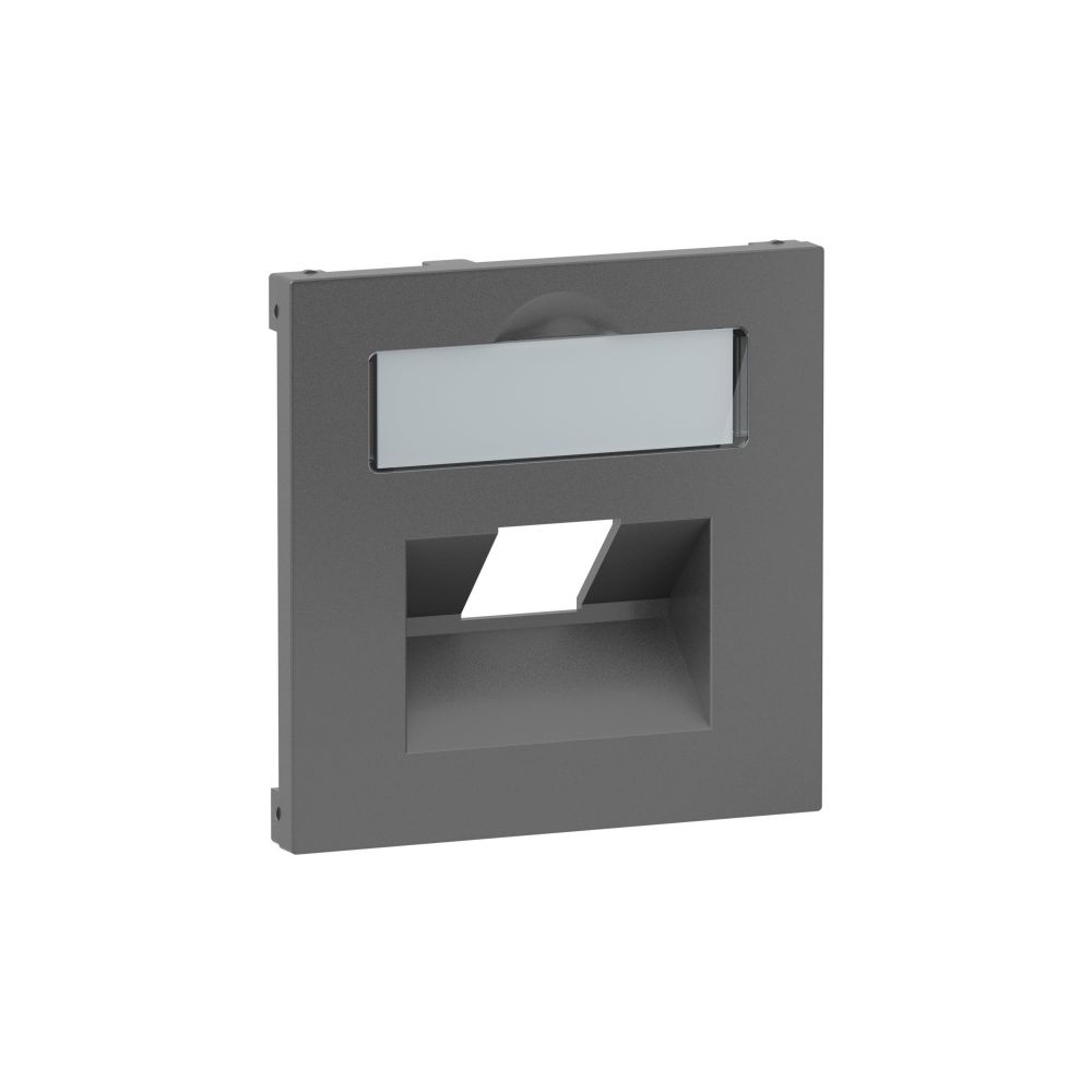 Legrand SEANO Zentralplatte für RJ45, mit Beschriftungsfeld, Unterputz, Kunststoff, Ant... LEGRAND-765458 3414972544894 (Abb. 3)