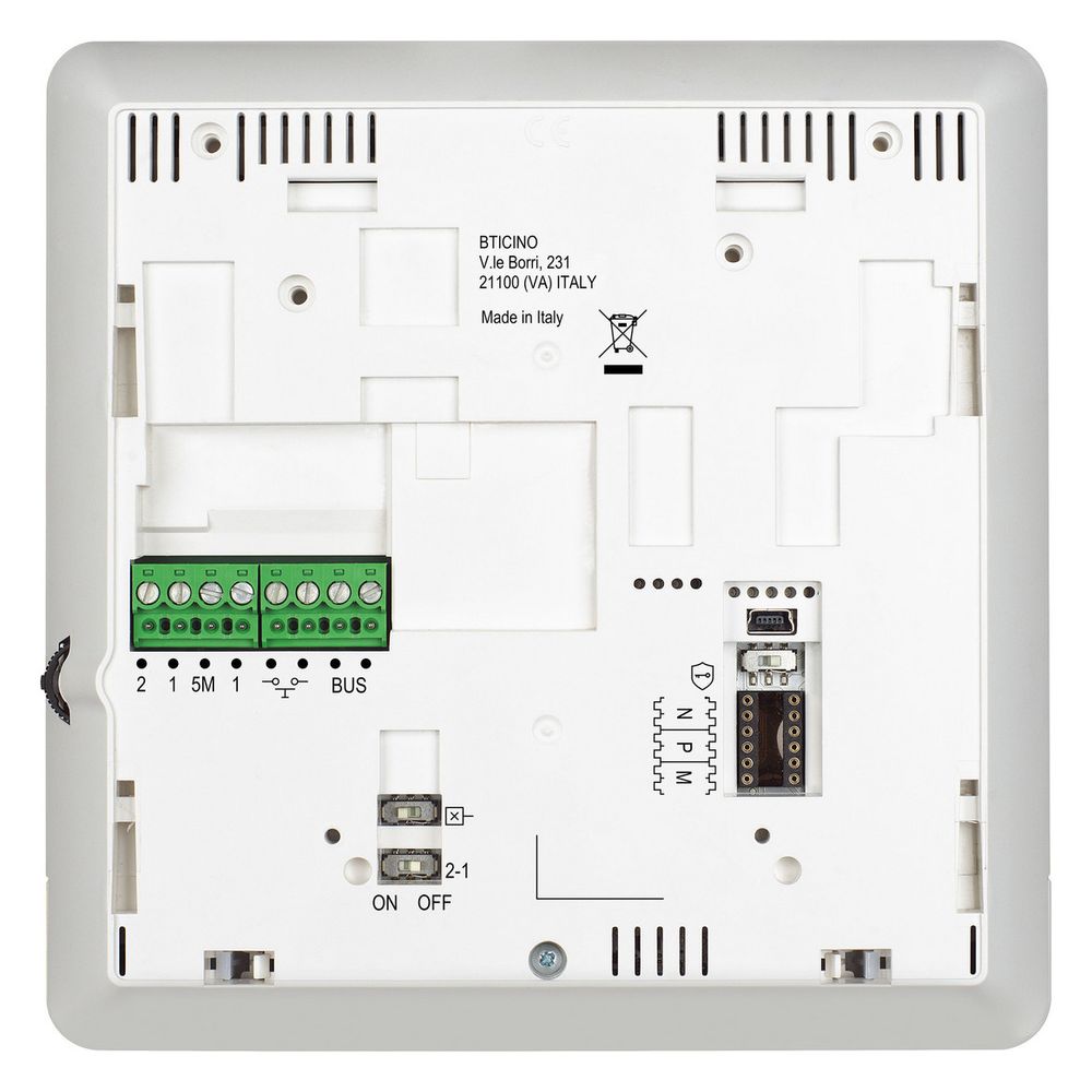 Legrand BTicino Video-Hausstation CLASSE100 X16E 344932, 5" Farb-LCD, WLAN, Aufputz, Ku... LEGRAND-344932 8005543642368 (Abb. 3)