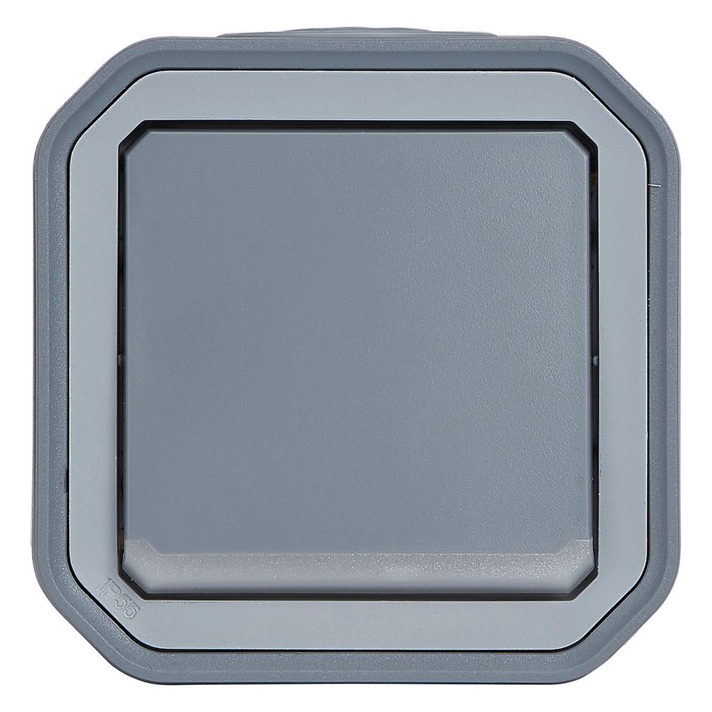 Legrand 2-poliger Kontrollschalter Plexo New, 10 AX, IP 55, IK 08, Grau, 069726L... LEGRAND-069726L 3414971882010 (Abb. 2)