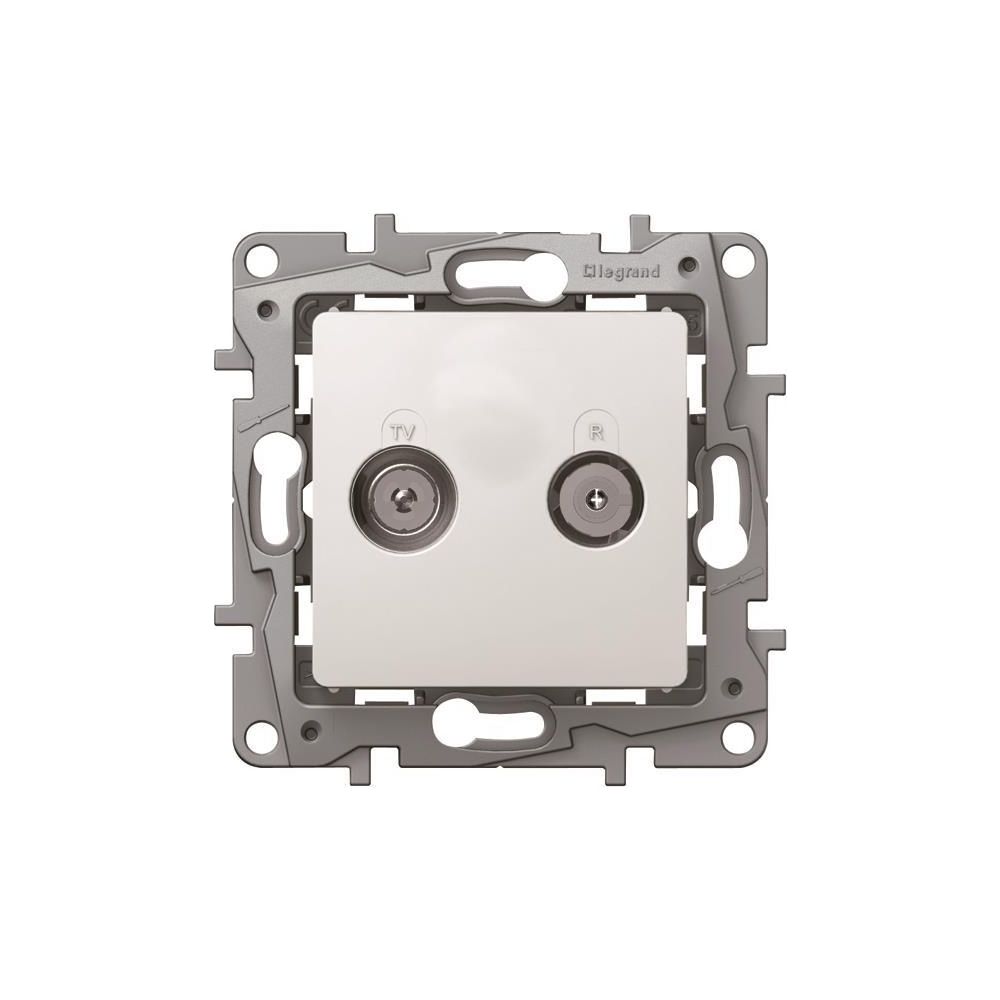 Legrand Durchgangsdose Niloe 14dB, Unterputz, 2 Auslässe, Kunststoff, Ultraweiß, 664561... LEGRAND-664561 3245066645612 (Abb. 2)