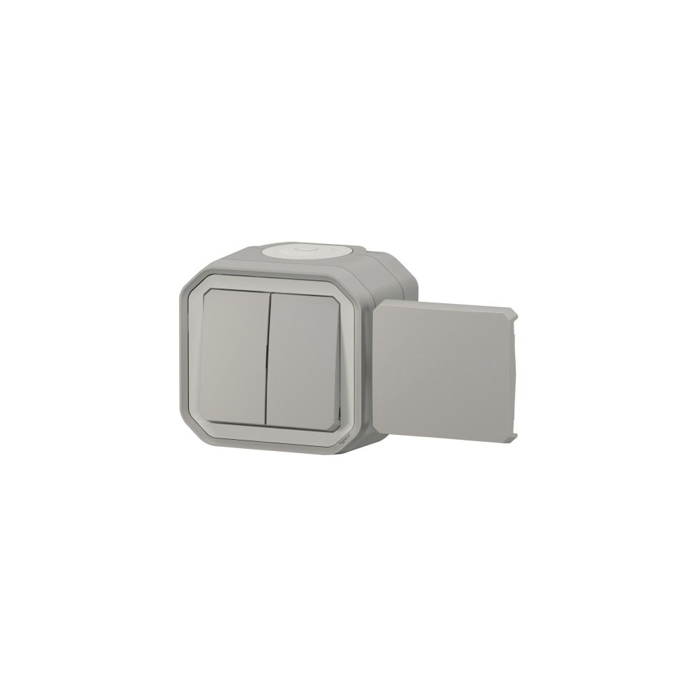 Legrand Multifunktionsschalter Plexo New, 10A, IP55, IK08, Kunststoff, Grau, 069719L... LEGRAND-069719L 3414971904224 (Abb. 3)