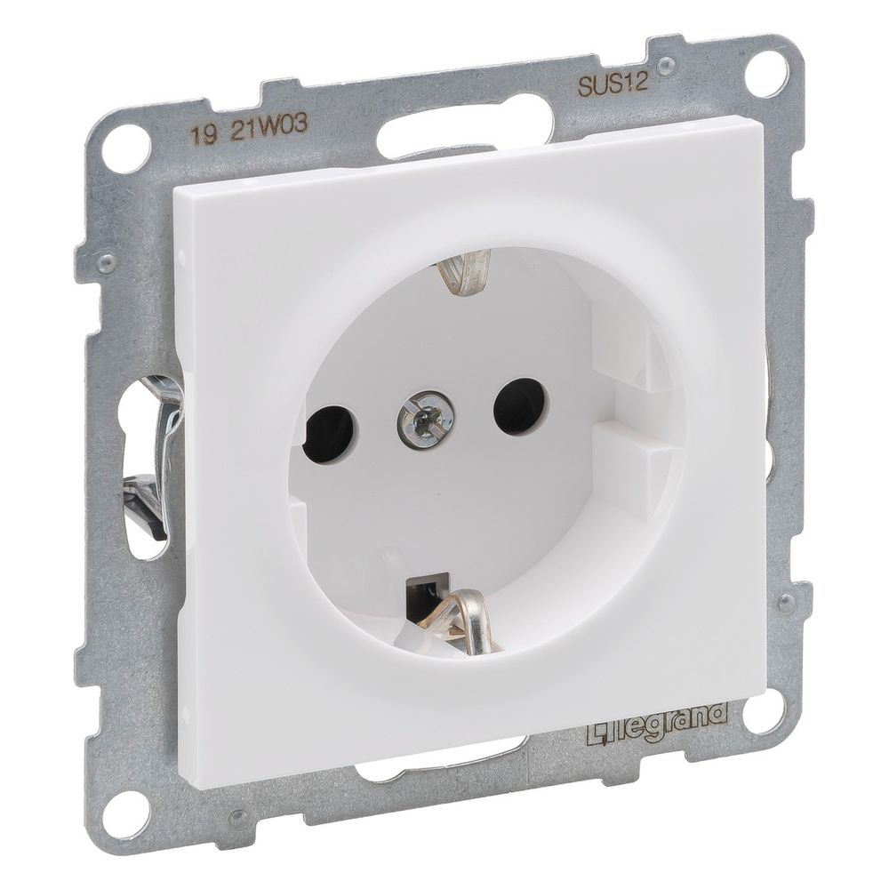 Legrand Schutzkontakt-Steckdose SEANO, 16A 250V, mit erhöhtem Berührungsschutz, Unterpu... LEGRAND-765120 3414972550789 (Abb. 3)