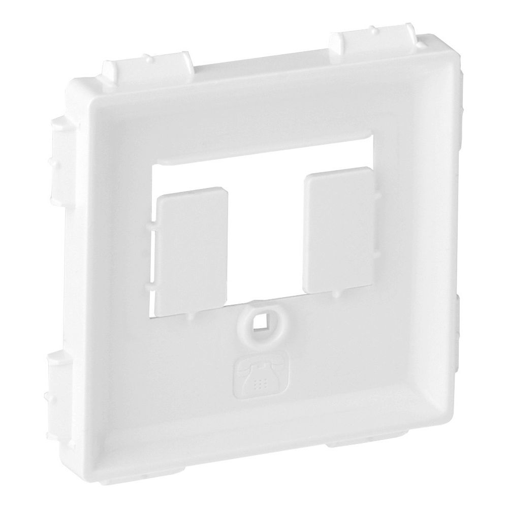 Legrand Telefon-Abdeckung Valena Life, TAE, Unterputz, Kunststoff, Ultraweiß, 755490... LEGRAND-755490 3414970461599 (Abb. 2)