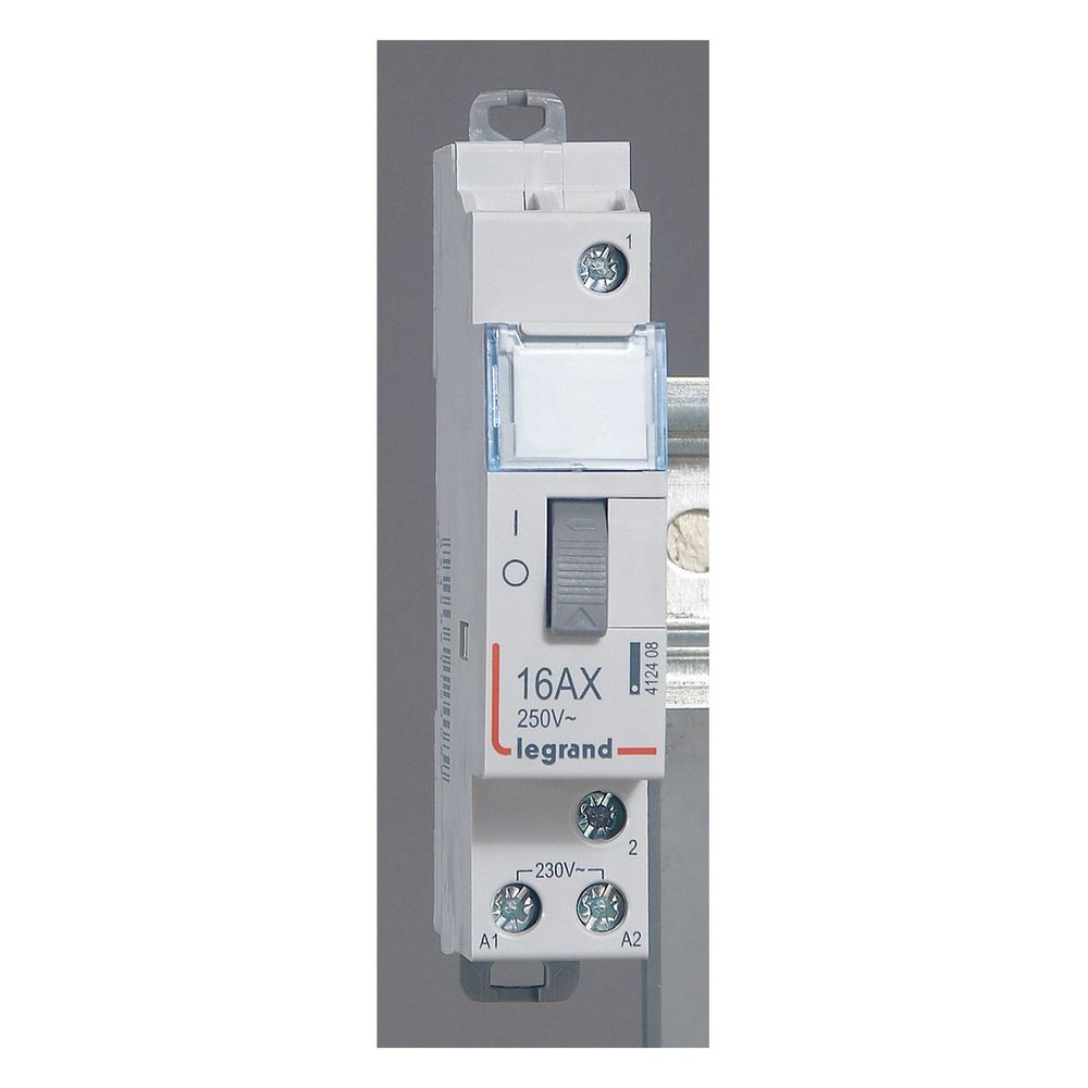 Legrand Fernschalter CX3 412404, 16A, 1 Schließer, 12V AC, 1 TE... LEGRAND-412404 3245064124041 (Abb. 4)