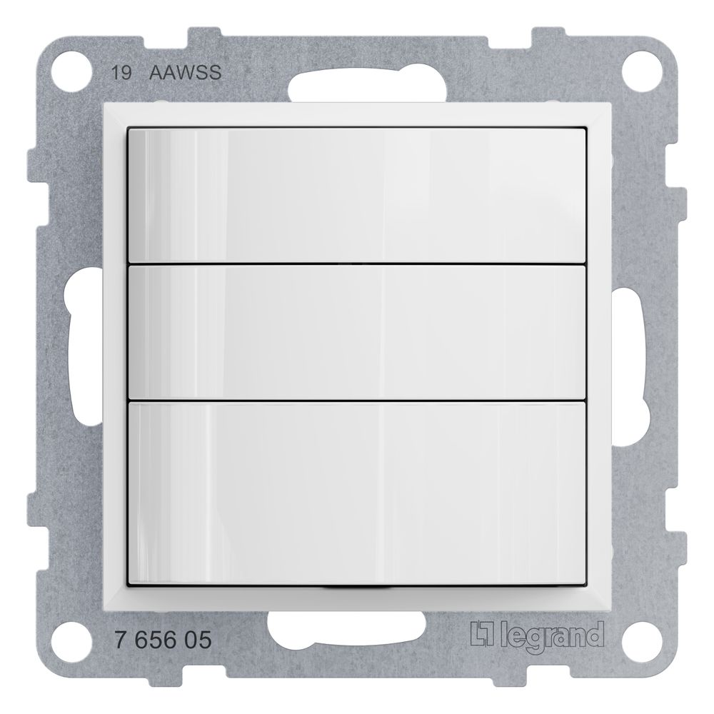 Legrand Bewegungsmelder SEANO, 180 Grad, 2.000W, Unterputz, Kunststoff, Ultraweiß, 7656... LEGRAND-765605 4255643499957 (Abb. 2)