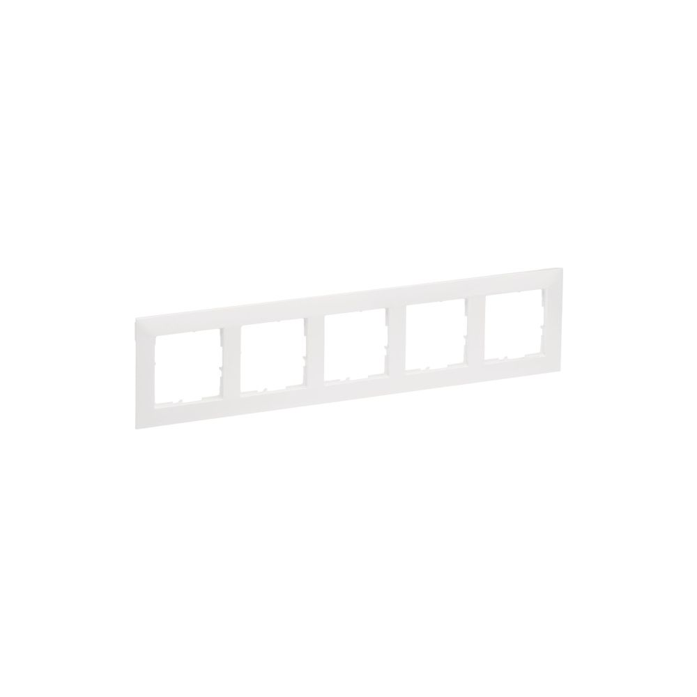 Legrand 5-fach Rahmen SEANO, 87x372mm, Kunststoff, Ultraweiß, 765175... LEGRAND-765175 3414972550024 (Abb. 2)