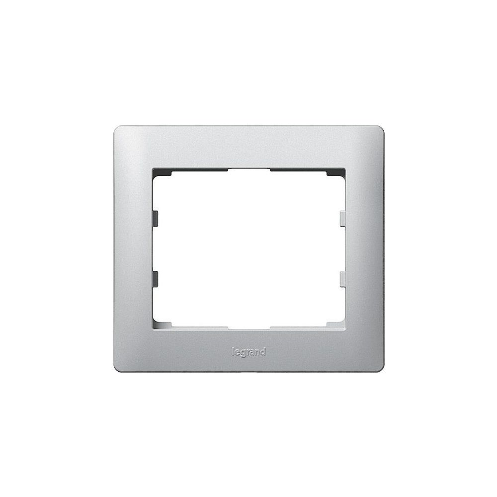 Legrand Rahmen 1-fach Galea Soft, 83x91x12mm, Kunststoff, Aluminium, 771301... LEGRAND-771301 3245067713013 (Abb. 2)