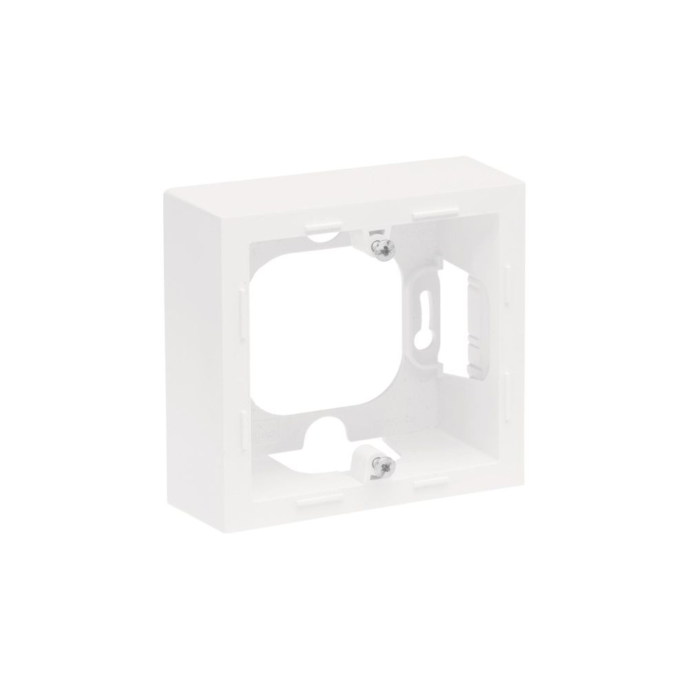 Legrand Aufputzgehäuse SEANO 1-fach, 88,5x88,5x43,3mm, Kunststoff, Ultraweiß... LEGRAND-765198 3414972542234 (Abb. 2)