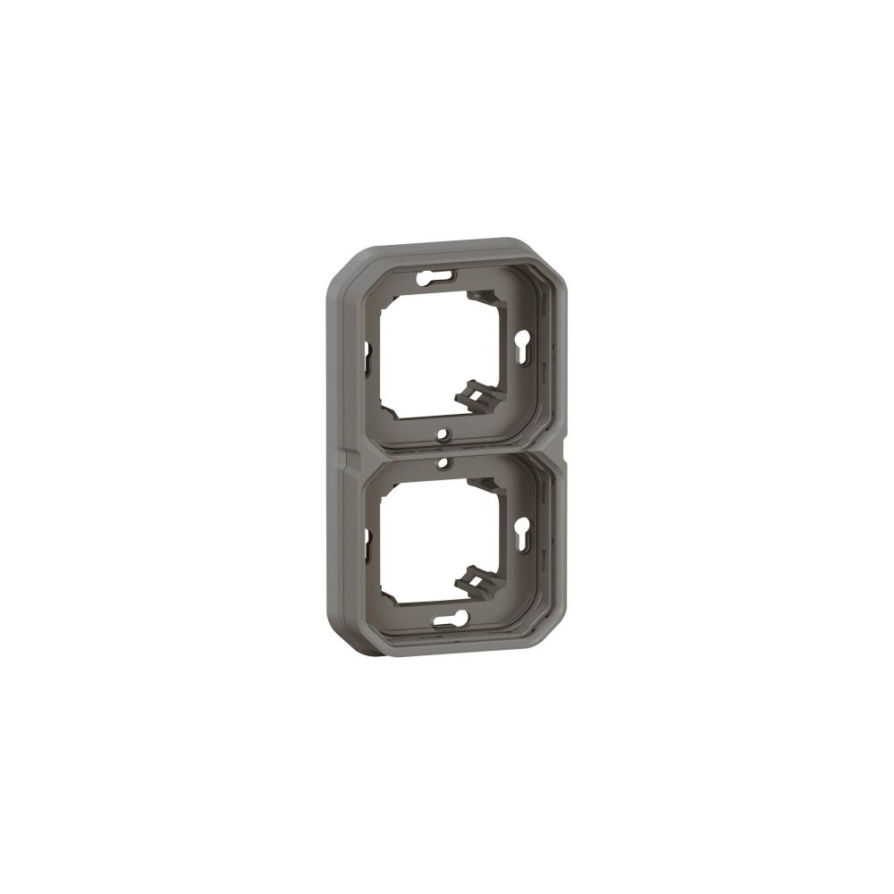 Legrand Tragring Plexo New 2fach, 156x85x43,5mm, Thermoplast, Anthrazit, 069607L... LEGRAND-069607L 3414971879980 (Abb. 6)