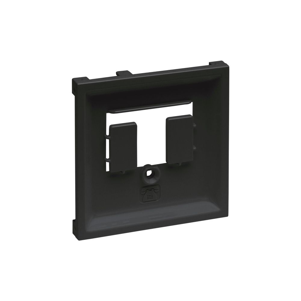 Legrand Abdeckung SEANO Zentralplatte, Unterputz, Kunststoff, Schwarz, 56,7x56,7x9,7mm,... LEGRAND-765355 3414972545761 (Abb. 2)