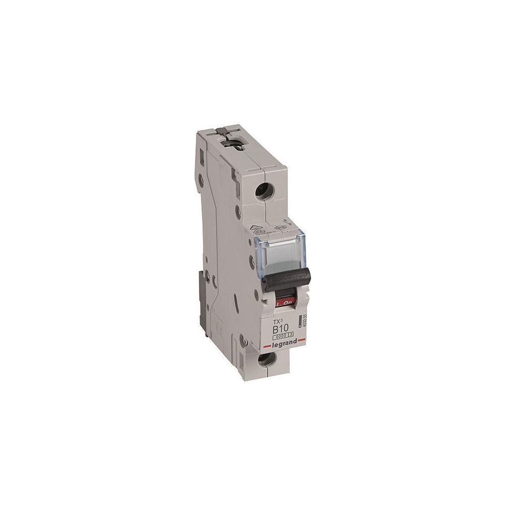 Legrand Leitungsschutzschalter TX3 B 10A, 1-polig, 6kA, 1TE, 88x17,8x77,8mm, Grau, 4033... LEGRAND-403355 3414970386243 (Abb. 2)