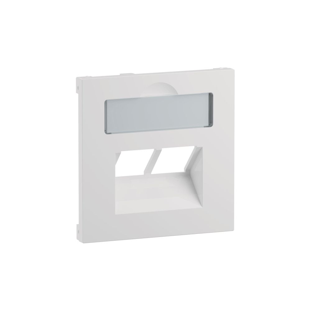 Legrand Abdeckung SEANO, 2x RJ45, mit Beschriftungsfeld, Unterputz, Kunststoff, Ultrawe... LEGRAND-765159 3414972544740 (Abb. 3)