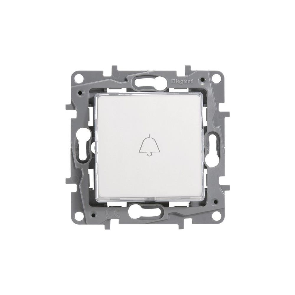 Legrand Taster Niloe, beleuchtet, mit Beschriftungsfeld, Unterputz, 250V, 6A, Kunststof... LEGRAND-664515 3245066645155 (Abb. 2)
