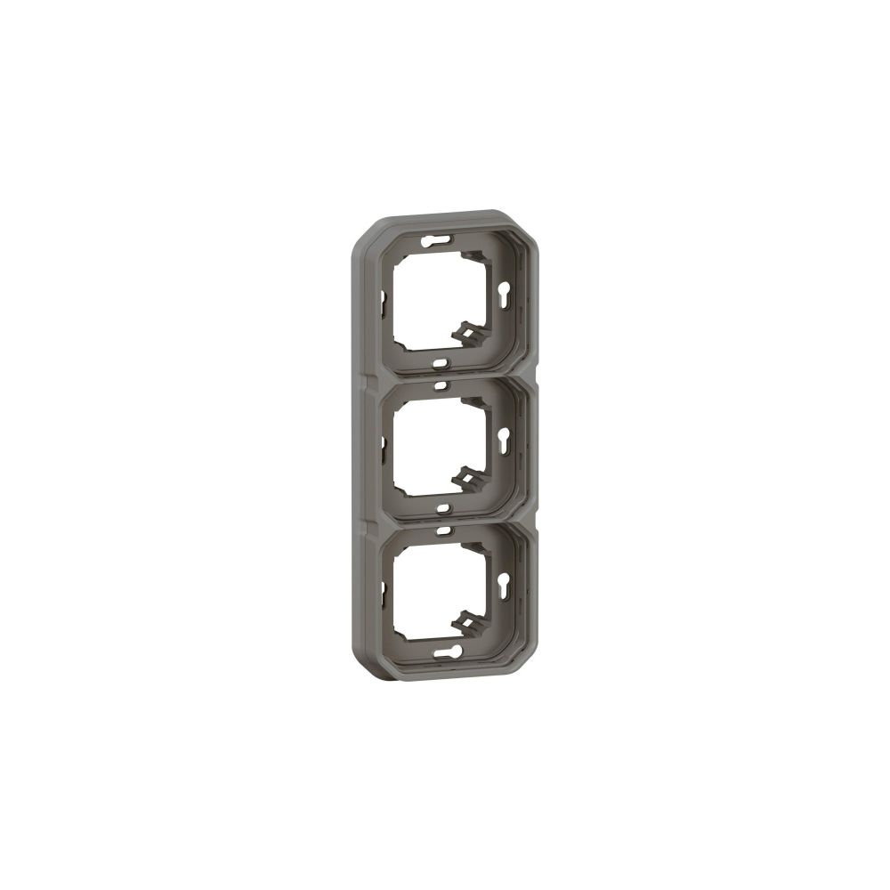 Legrand Tragring Plexo New 3fach, Unterputz, 227x85x43,5mm, Thermoplast, Anthrazit, 06... LEGRAND-069608L 3414971880016 (Abb. 6)